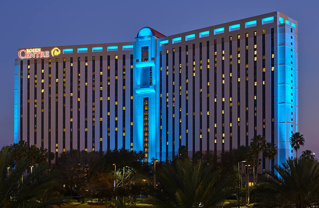 The Rosen Centre Orlando at night The Rosen Centre Orlando at night