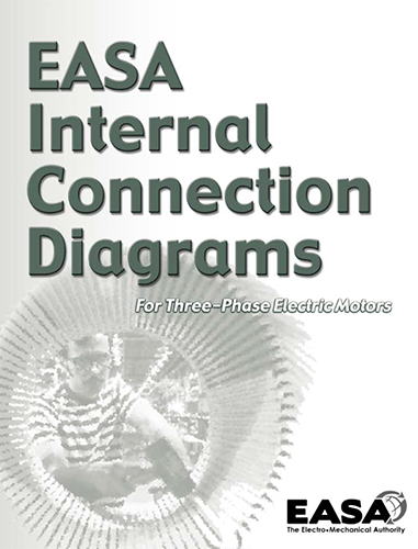 EASA Internal Connection Diagrams for Three-Phase Electric Motors
