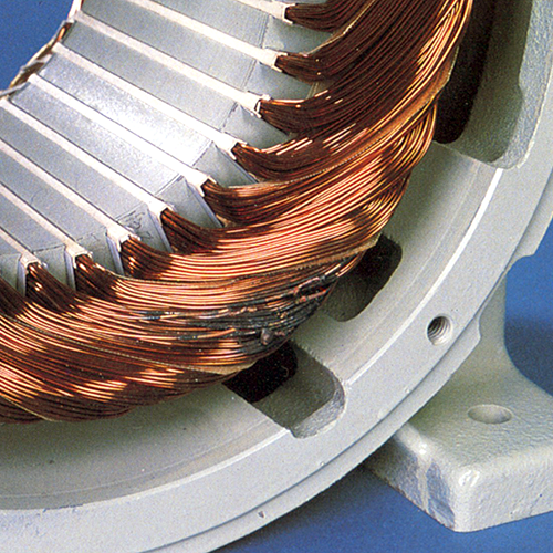Winding shorted turn-to-turn